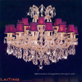 Antique brass classical traditional crystal candle chandelier LT-12813